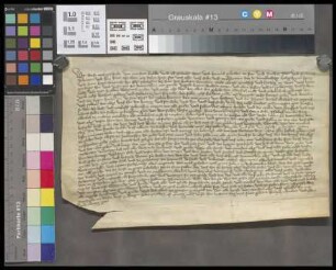 Dromersheim: Benannte Ritter v. Montfort bekennen, daß Kurfürst Ruprecht der Jüngere ihnen ihr Teil zu Dromersheim um 1100 fl. abgekauft habe, für...