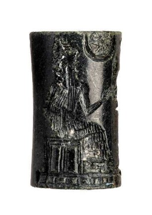 Rollsiegel mit Einführungsszene