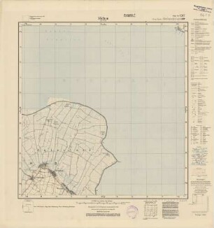 1217 Midlum (auf Föhr) (4-cm-Karte) Meßtischblatt [alte Nr. 160]