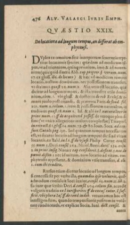 Quaestio XXIX.