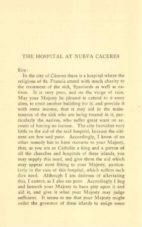 Hospital at Nueva Caceres