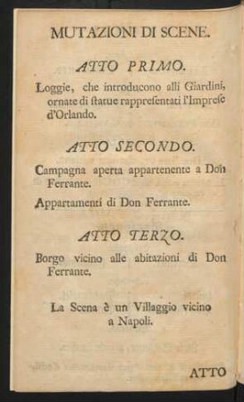 Mutazioni Di Scene