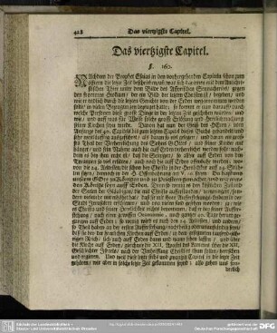 Das viertzigste Capitel