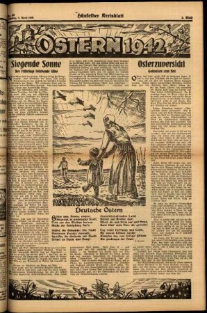 Zweite Ausgabe vom Samstag, den 04. April 1942.