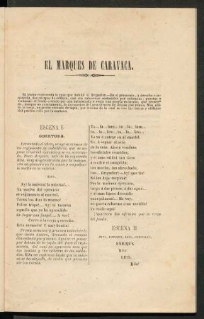 El marqués de Caravaca