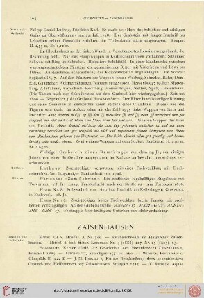 ⟦Zaisenhausen⟧