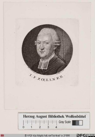 Bildnis Johann Friedrich Zöllner