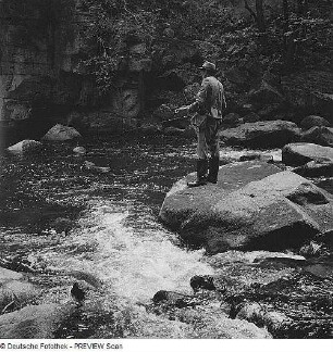 Bodetal, Angler an der Bode
