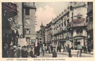 Leipzig: Engrosmesse: Reichshof, Ecke Grimm. Str. und Reichsstr.