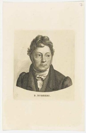 Bildnis des B. Romberg