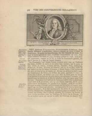 XXV. Adrien Valckenier, gouverneur général, ...