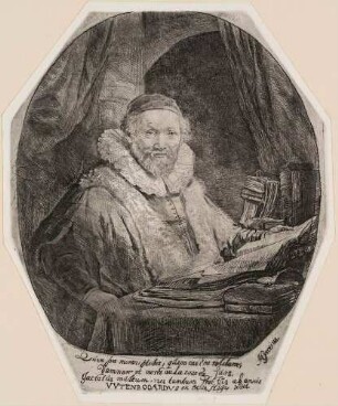 Bildnis Wtenbogaert, Johannes (Jan) (1557-1644), Prediger der Remonstranten