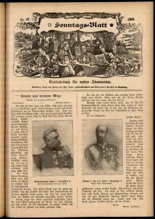 Ausgabe vom Sonntag, den 01. Dezember 1901.