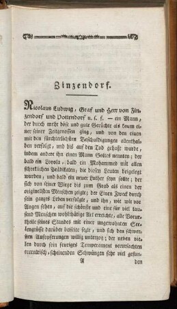 Zinzendorf.