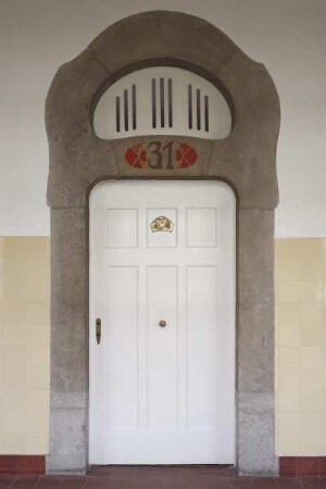 Portal der Badezelle 31