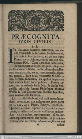 Praecognita Iuris Civilis