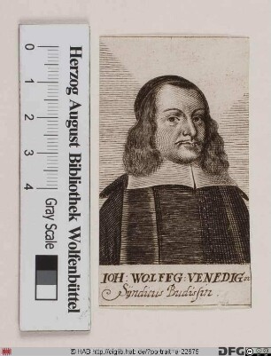 Bildnis Johann Wolfgang Venediger