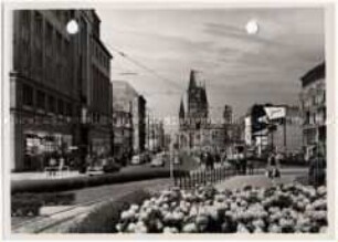 Berlin, Charlottenburg, Tauentzienstraße und Kaiser-Wilhelm-Gedächtniskirche