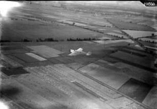 Dessau-Roßlau-Kleinkühnau, Flugplatz (Rekordflug Johann Risticz mit einer Junkers W 33)