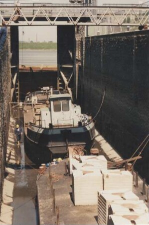 Schiffsschleuse Brienen/Schifffahrtsweg Rhein-Kleve