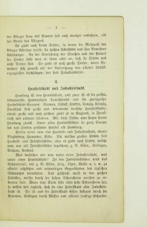 3. Handelsstadt und Industriestadt