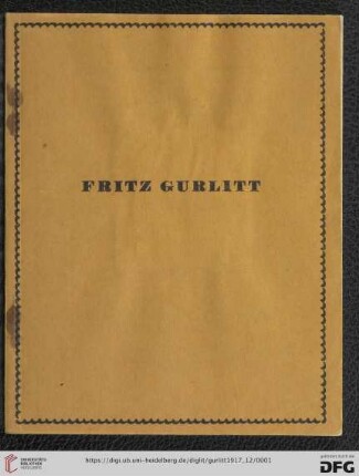 Werke deutscher Künstler des 19. Jahrhunderts : IV. Ausstellung Dezember 1917 /