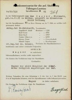 Wagner, Max