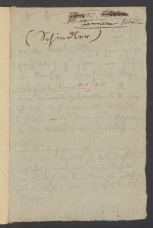 Konversationsheft 131 (19. - 22. Januar 1827)