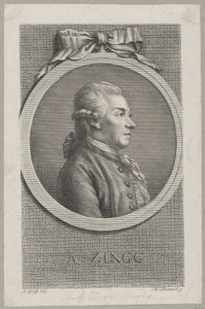 Bildnis des A. Zingg