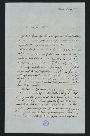 Brief vom 2. August 1874