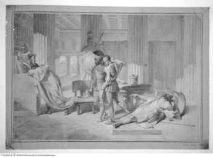 Concorso Accademico 1834, Seconda Classe: Tod des Timofane