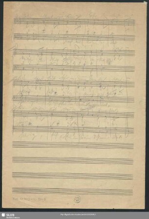 Guten Abend gut Nacht. Sketches - Mus.11302-H-514,6 : Coro fanciulli - E|b; RMWV 399