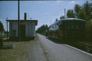 Teltow Schienenbus 772 011 Nahverkehrszug Teltow-Ludwigsfelde