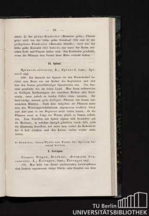 b) Gewächse, deren Theile zur Würze der Speisen benutzt werden.