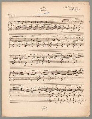 Drei Charakterstücke op. 7/1 - BSB Mus.ms. 4740-3,10