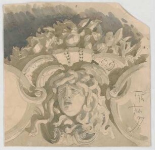 Thiersch, Friedrich von; München; Justizpalast - Ornament (Detail)
