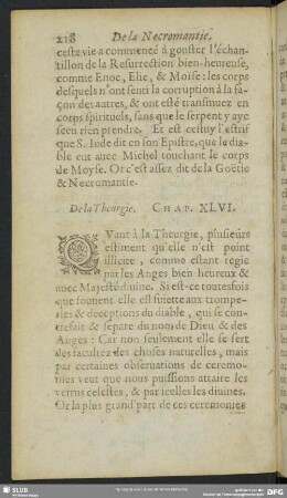De la Theurgie. Chap. XLVI.