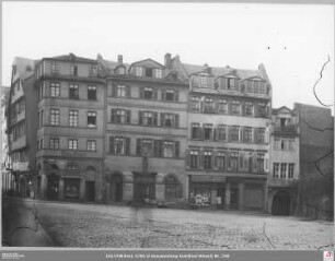 Domplatz 3-9 vor dem Abriss für den Durchbruch der Domstraße