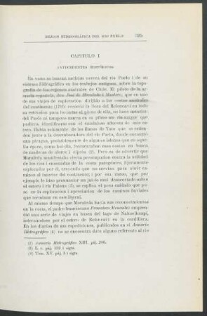 Capítulo I. Antecedentes históricos