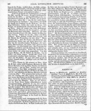 Dieffenbach, J. F.: Anleitung zur Krankenwartung. Berlin: Hirschwald 1832