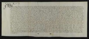 Graf Konrad von Kirchberg [Illerkirchberg/Alb-Donau-Kreis] und der Abt des Benediktinerklosters Wiblingen [Stadt Ulm] Ulrich [Hablüzel] vidimieren auf Bitte von Bürgermeister und Rat der Stadt Ulm eine Urkunde Kaiser Friedrichs III. vom 29. Dezember 1452 [vgl. A Urk. lfd. Nr. 1791].