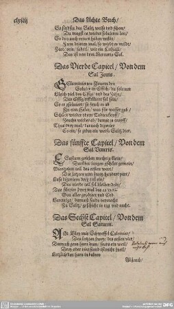 Das fünffte Capitel/Von dem Sal Veneris.