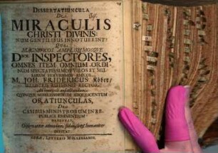Dissertatiuncula de miraculis Christi divinis: num gentilibus innotuerint?