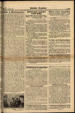 Zweite Ausgabe vom Freitag, den 11. Oktober 1940.