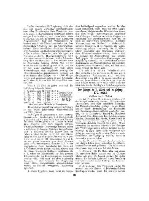 Der Mangel i. J. 1900/01 und am Anfang d. J. 1901/02 : (Schluss des 1. Teils)