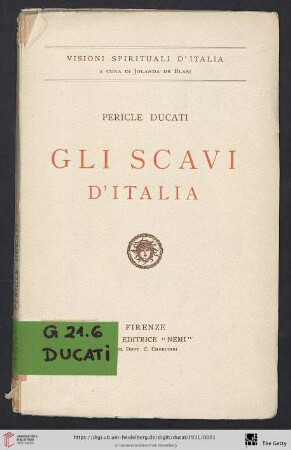 Gli scavi d'Italia