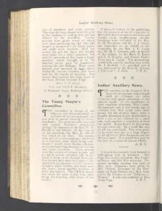 The young people's committee