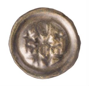 Münze, Pfennig, Brakteat, 1270 - 1308