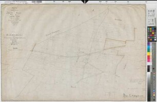 Lünern (Unna), Zusammenlegung Lünern, Bl.6 Brouillonkarte 1 Flur 7,2
