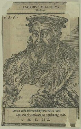 Bildnis des Jakob Milich